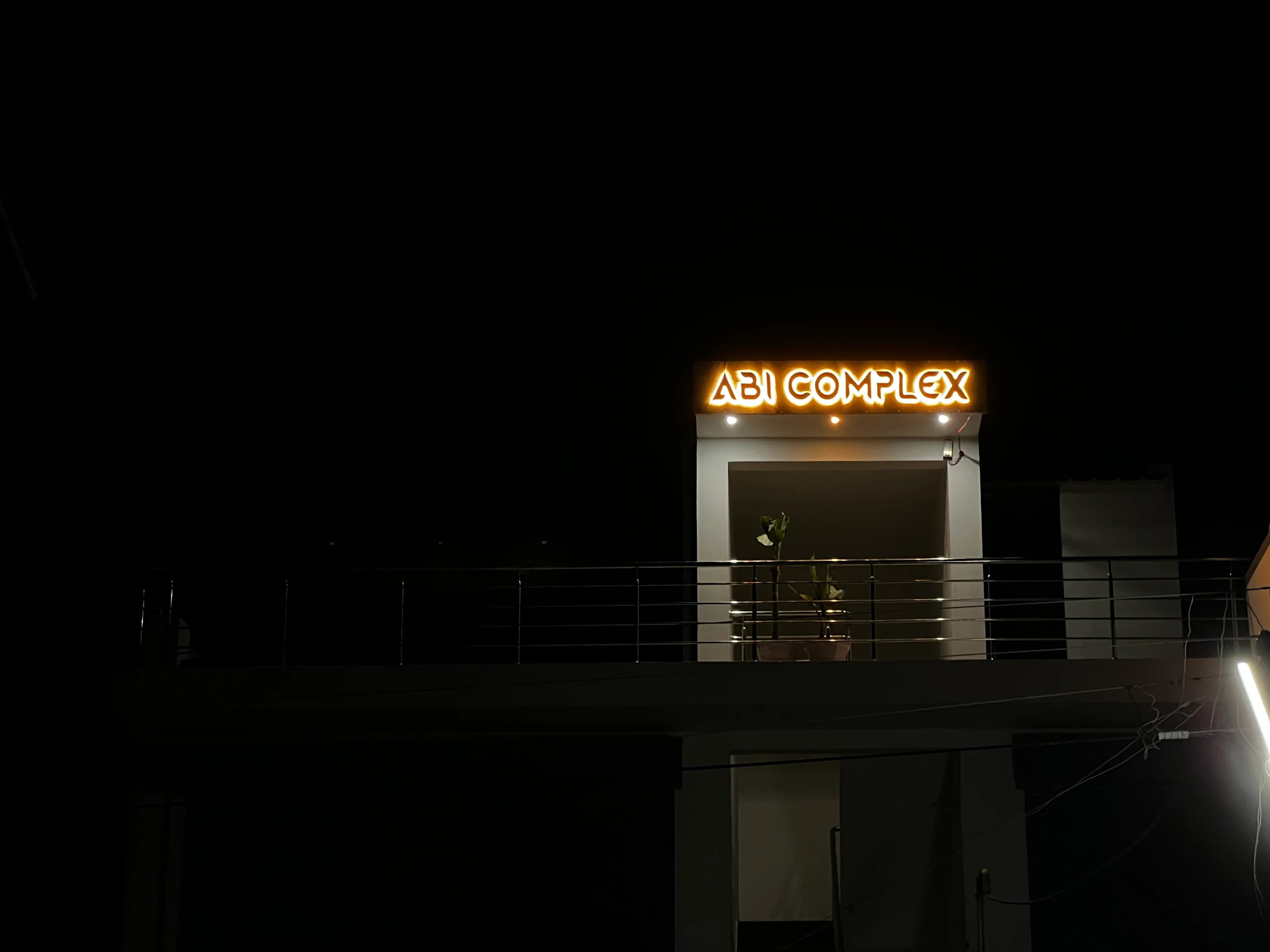 Abi Complex Building Sign